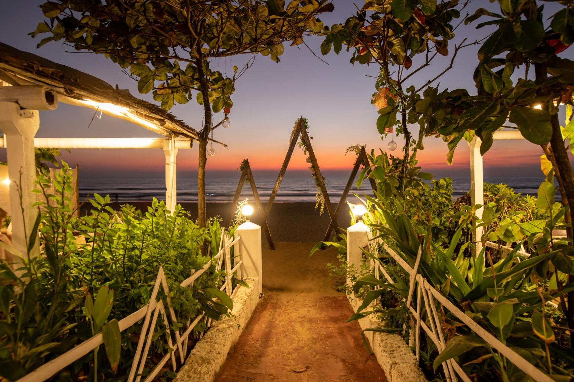 Sunset Cafe Beach Stay Gokarna  Ngoại thất bức ảnh