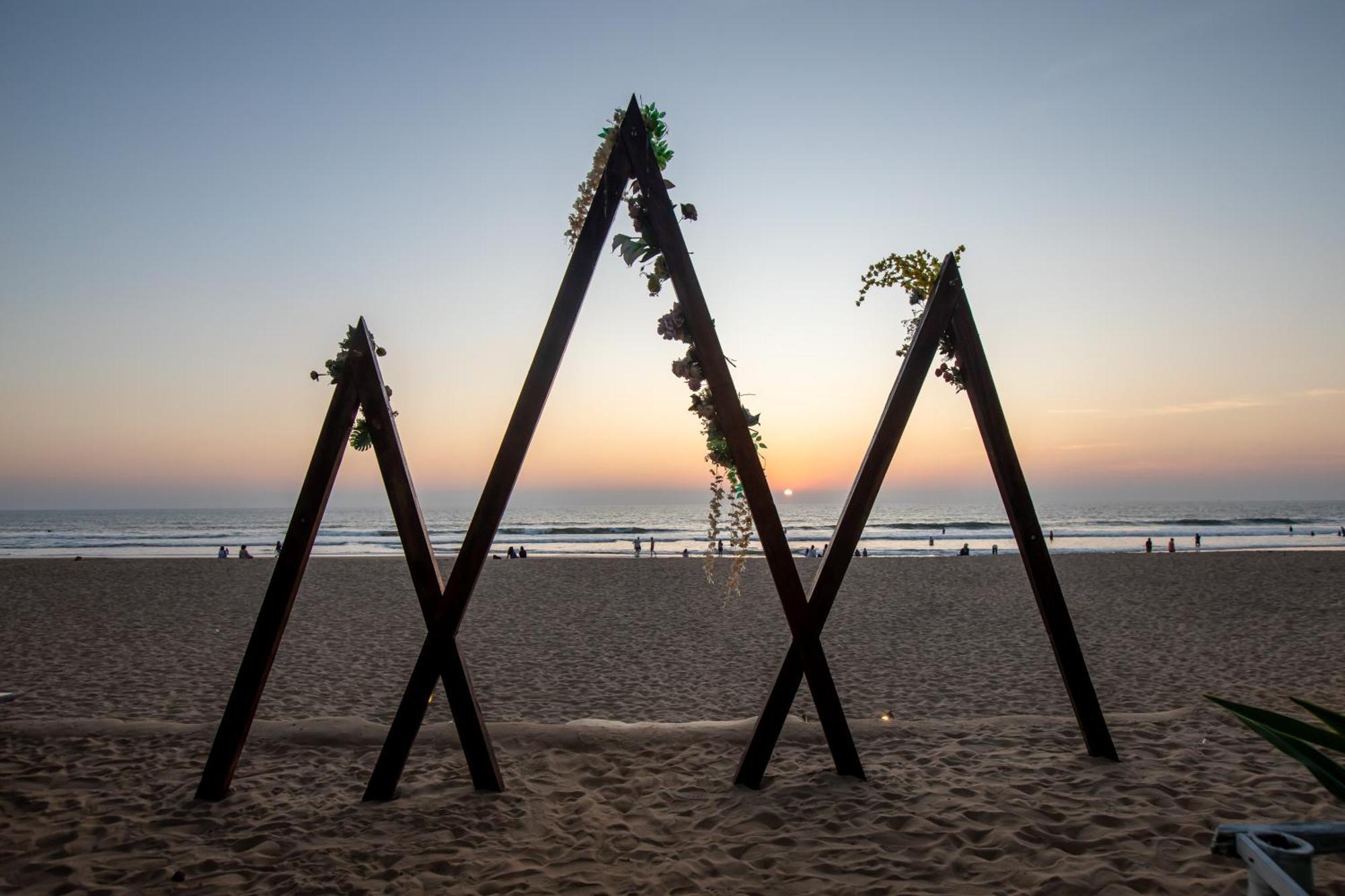 Sunset Cafe Beach Stay Gokarna  Ngoại thất bức ảnh